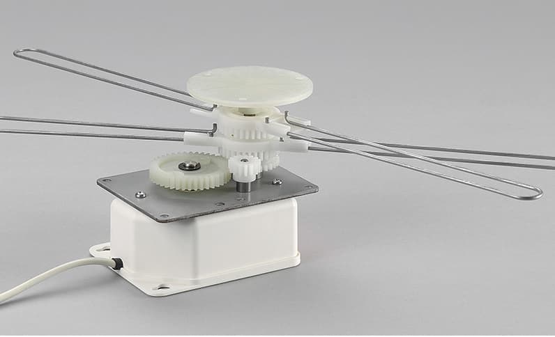 Gegenläufiger Displaymotor 3,5 UpM