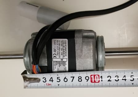 Fan Coil Gebläsemotor mit 2 Wellen (510mm)