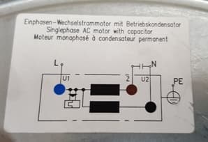 Radialventilator 230V 73Watt mit Flansch
