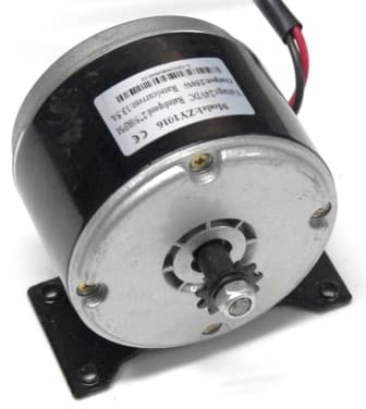 24V Motor 280Watt mit Ritzel