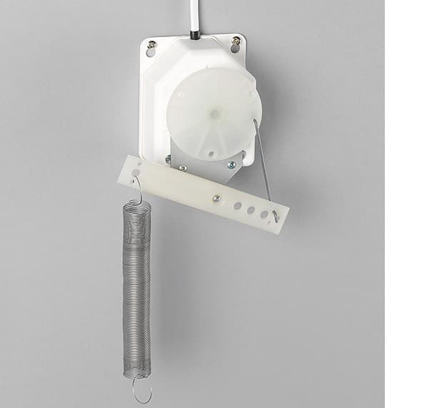 Displaymotor mit Schwingfeder
